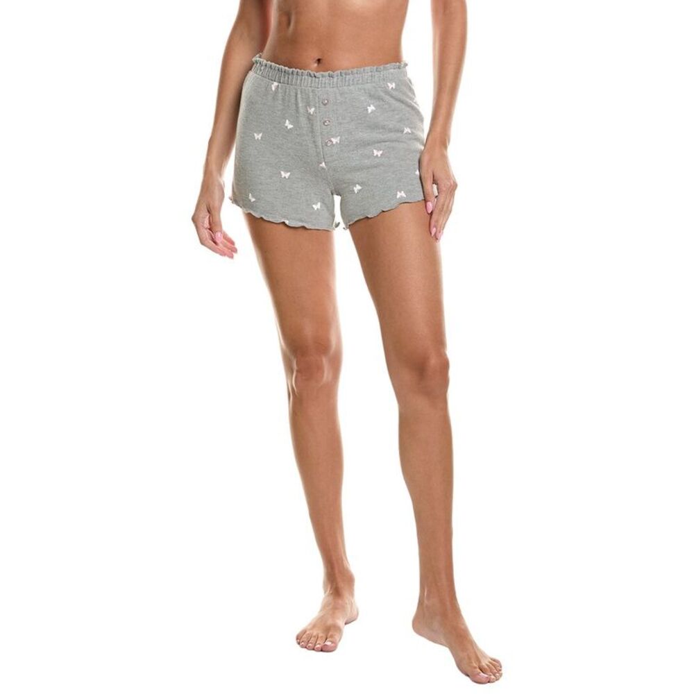 Pj Salvage Womens Peachy Mix Match Short, Gray